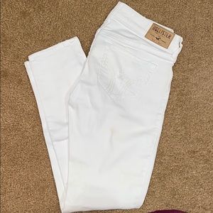 White Hollister Skinny Jean